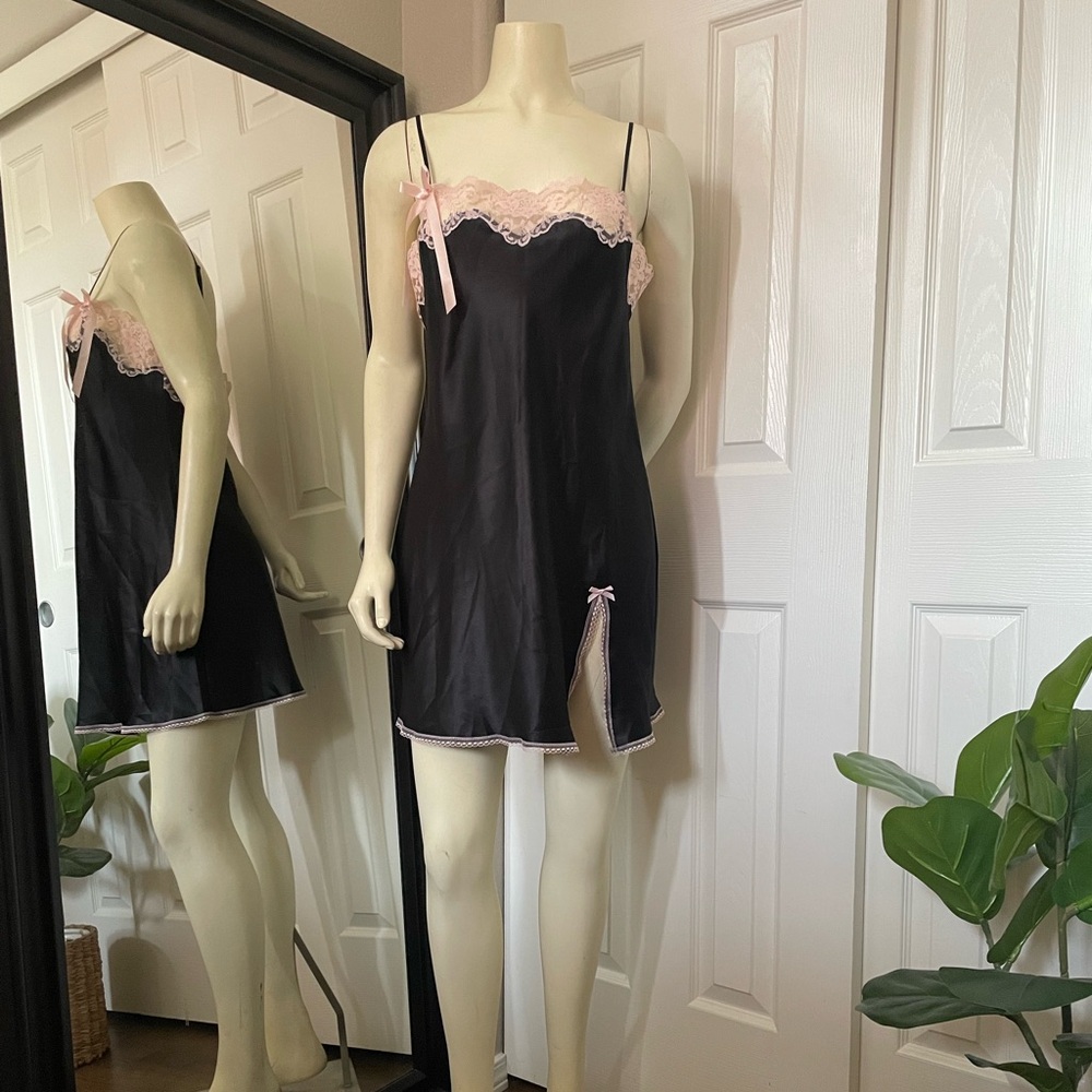 Vintage Victorias Secret Mini Slip Dress